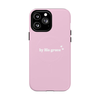 "by His grace" pink MagSafe