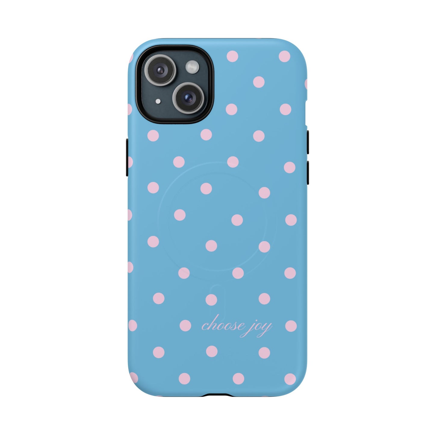 "Choose Joy" Blue & Pink MagSafe