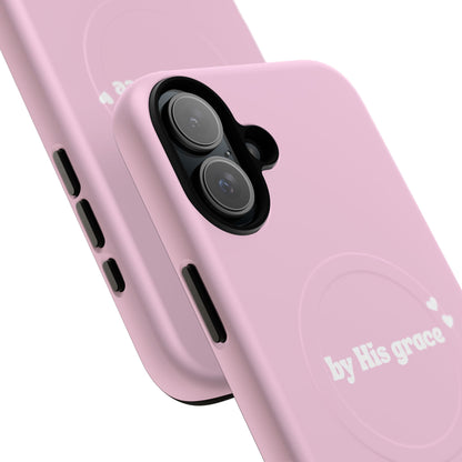 "by His grace" pink MagSafe