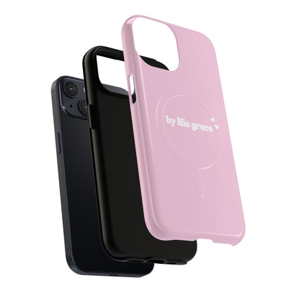 "by His grace" pink MagSafe
