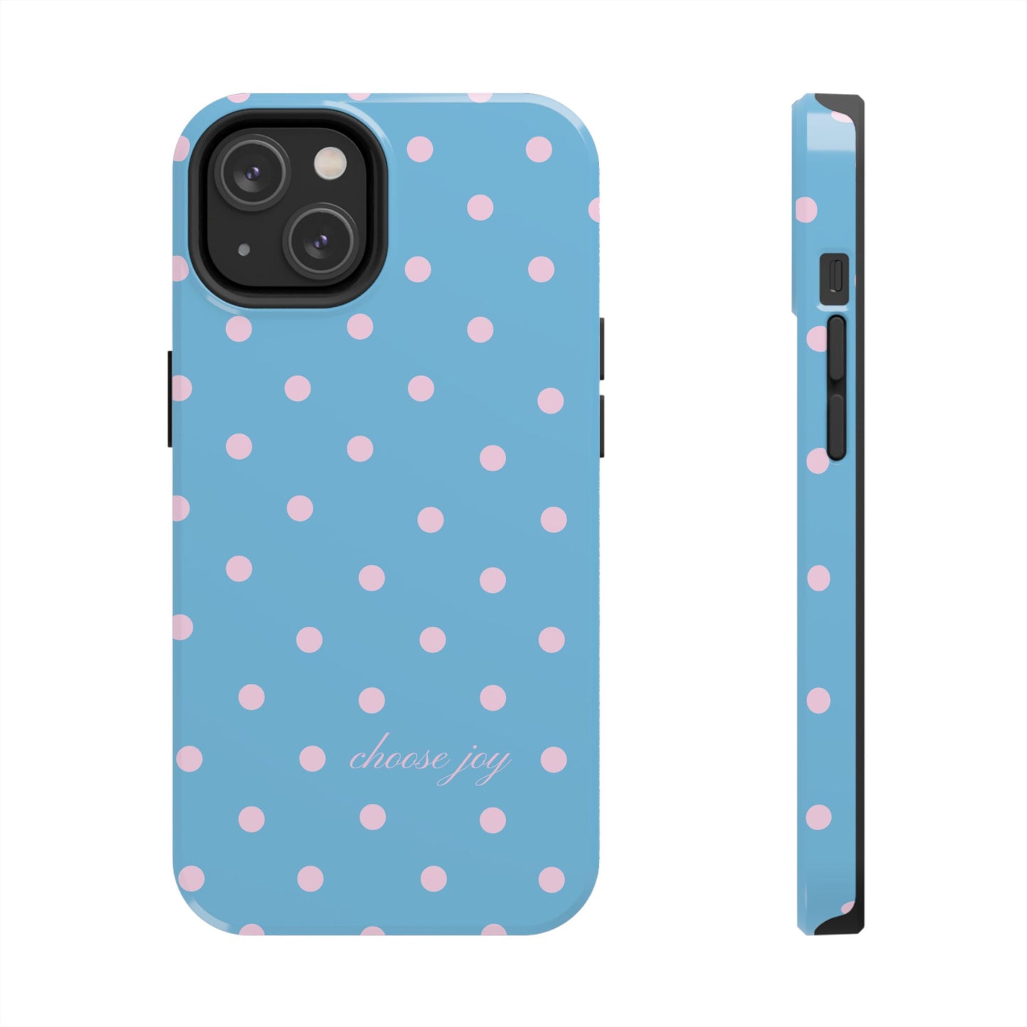 "Choose Joy" Blue & Pink