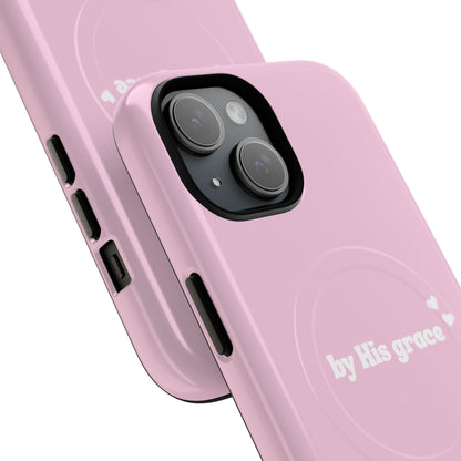 "by His grace" pink MagSafe