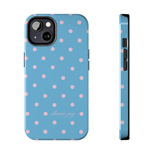 "Choose Joy" Blue & Pink