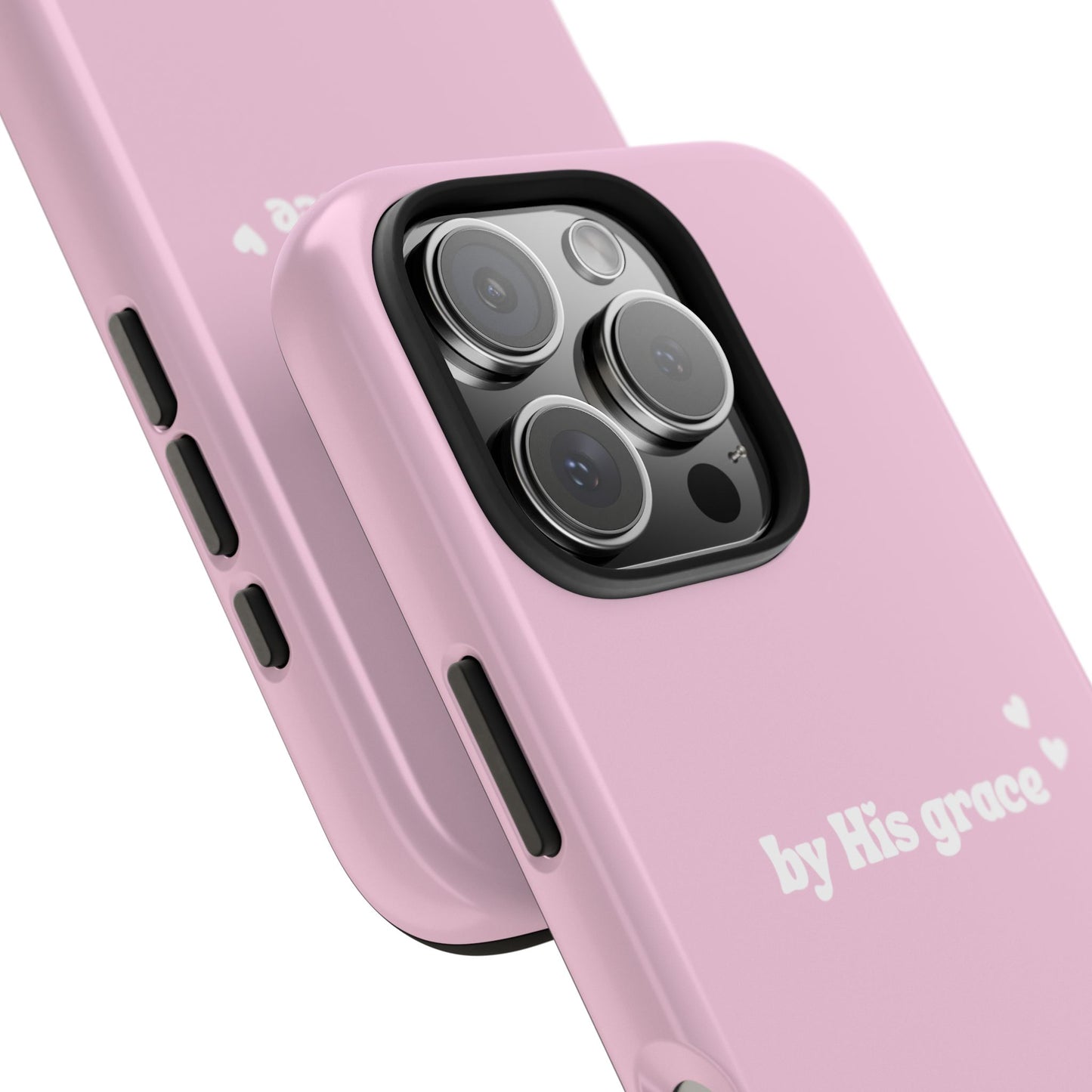 "by His grace" pink