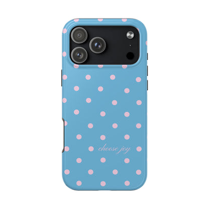 "Choose Joy" Blue & Pink