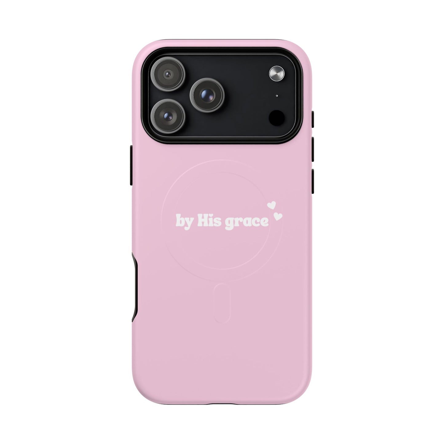"by His grace" pink MagSafe