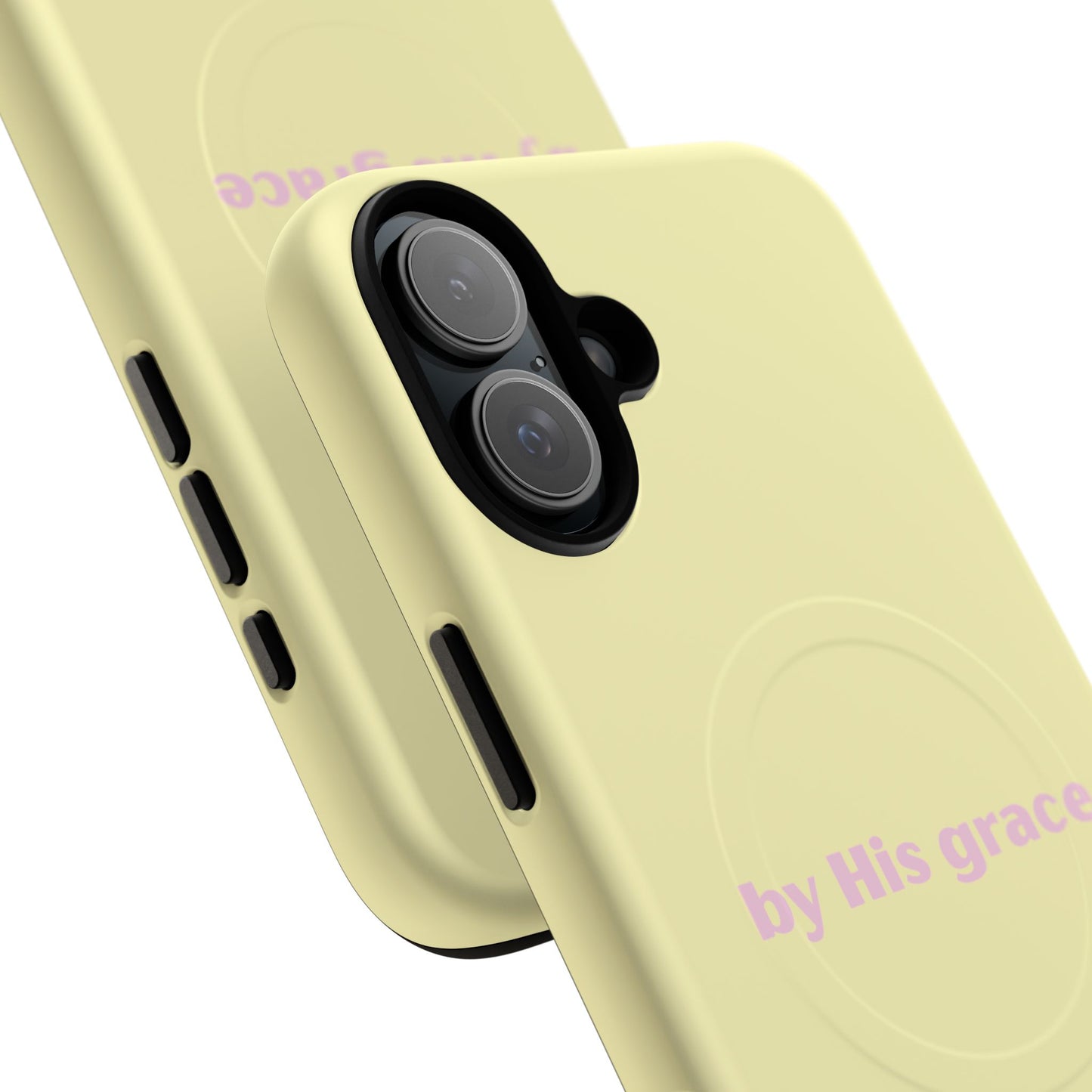 "by His grace" yellow MagSafe