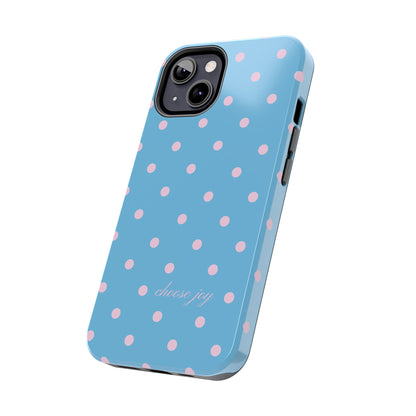 "Choose Joy" Blue & Pink