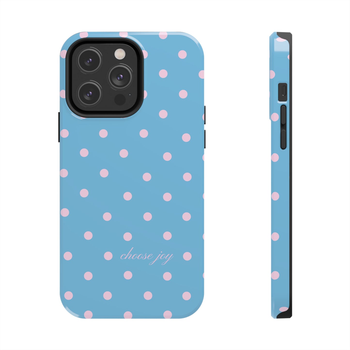 "Choose Joy" Blue & Pink
