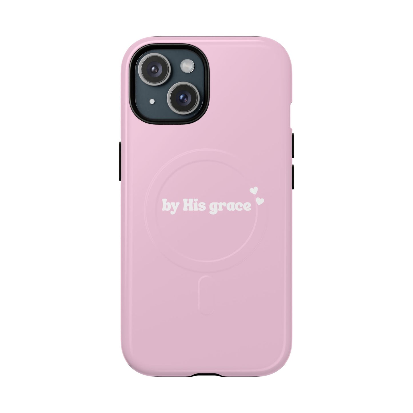 "by His grace" pink MagSafe