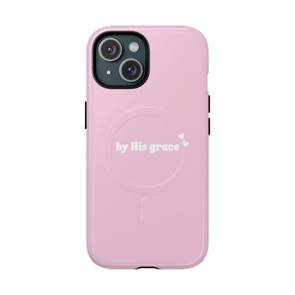 "by His grace" pink MagSafe
