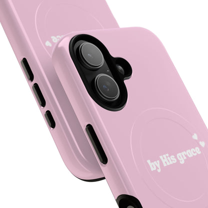 "by His grace" pink MagSafe