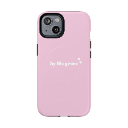 "by His grace" pink MagSafe