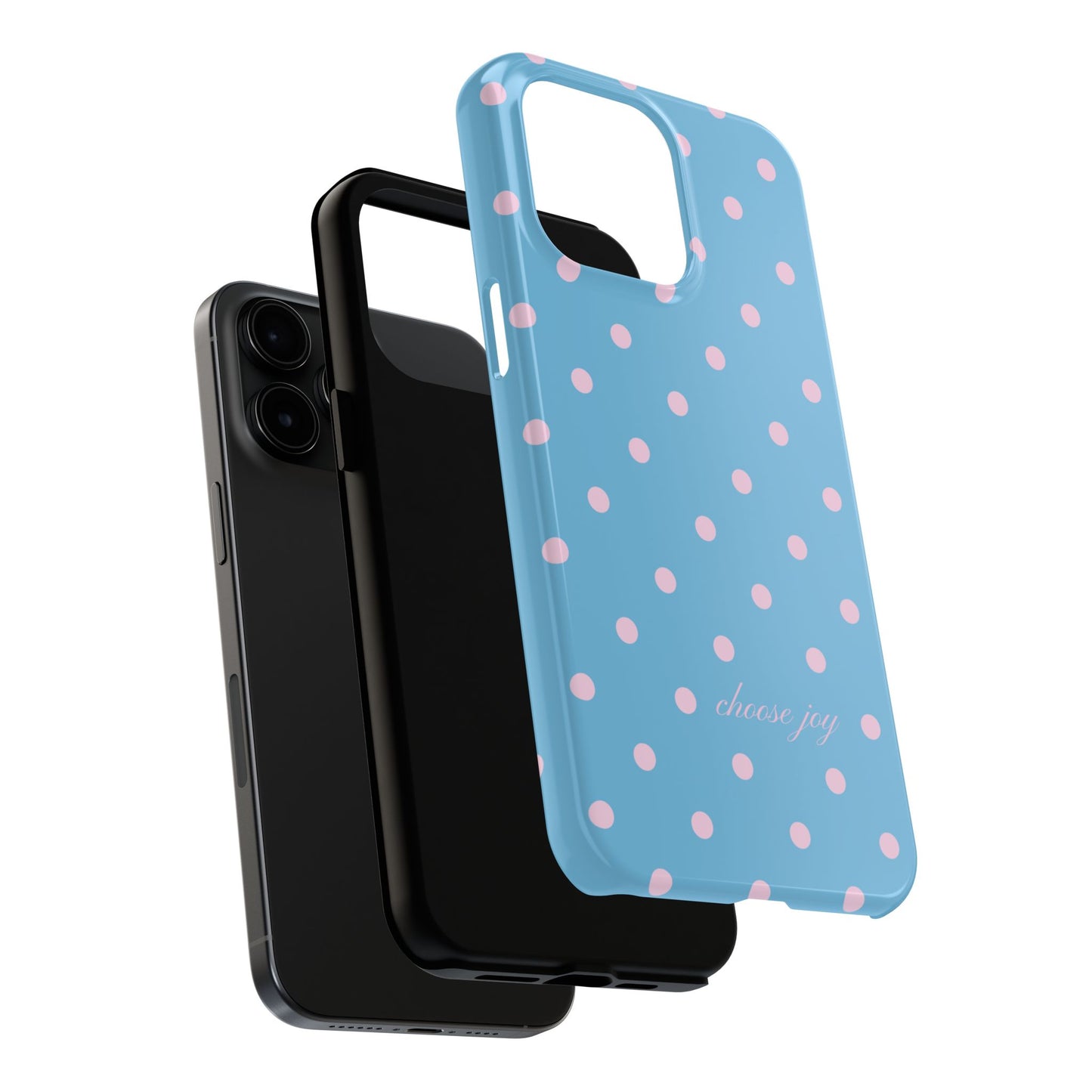 "Choose Joy" Blue & Pink