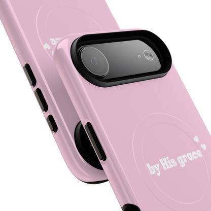 "by His grace" pink MagSafe