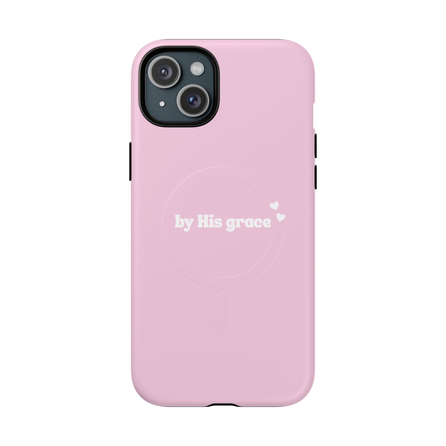 "by His grace" pink MagSafe