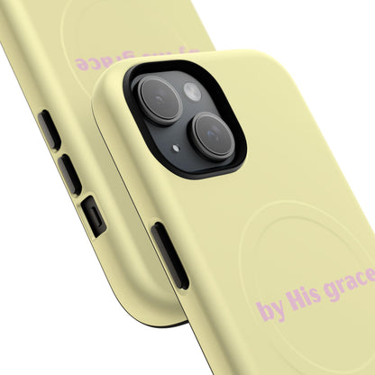 "by His grace" yellow MagSafe