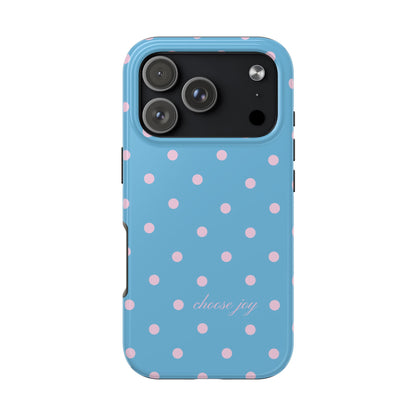 "Choose Joy" Blue & Pink