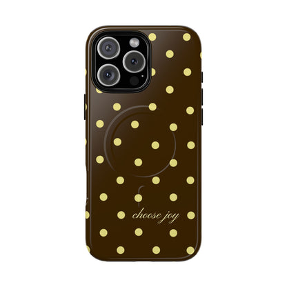 "Choose Joy" Brown & Yellow MagSafe