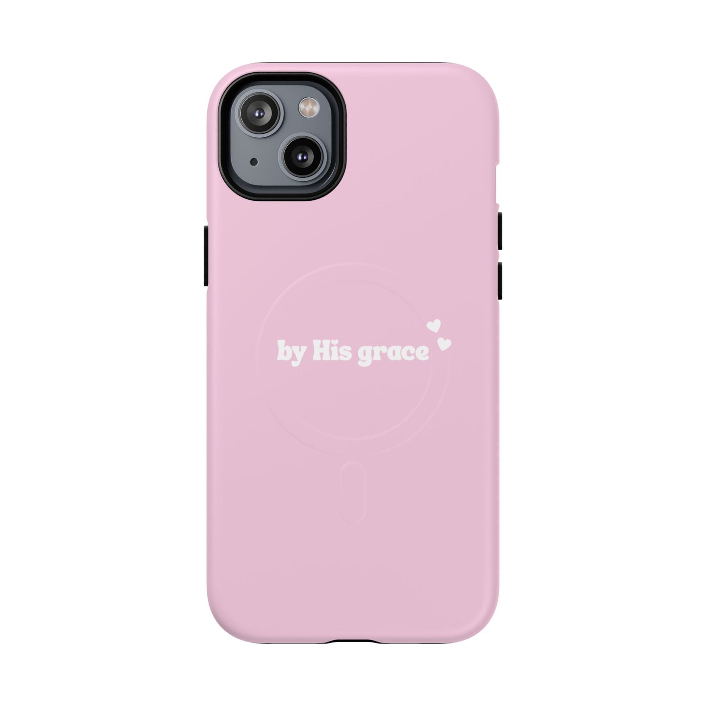 "by His grace" pink MagSafe