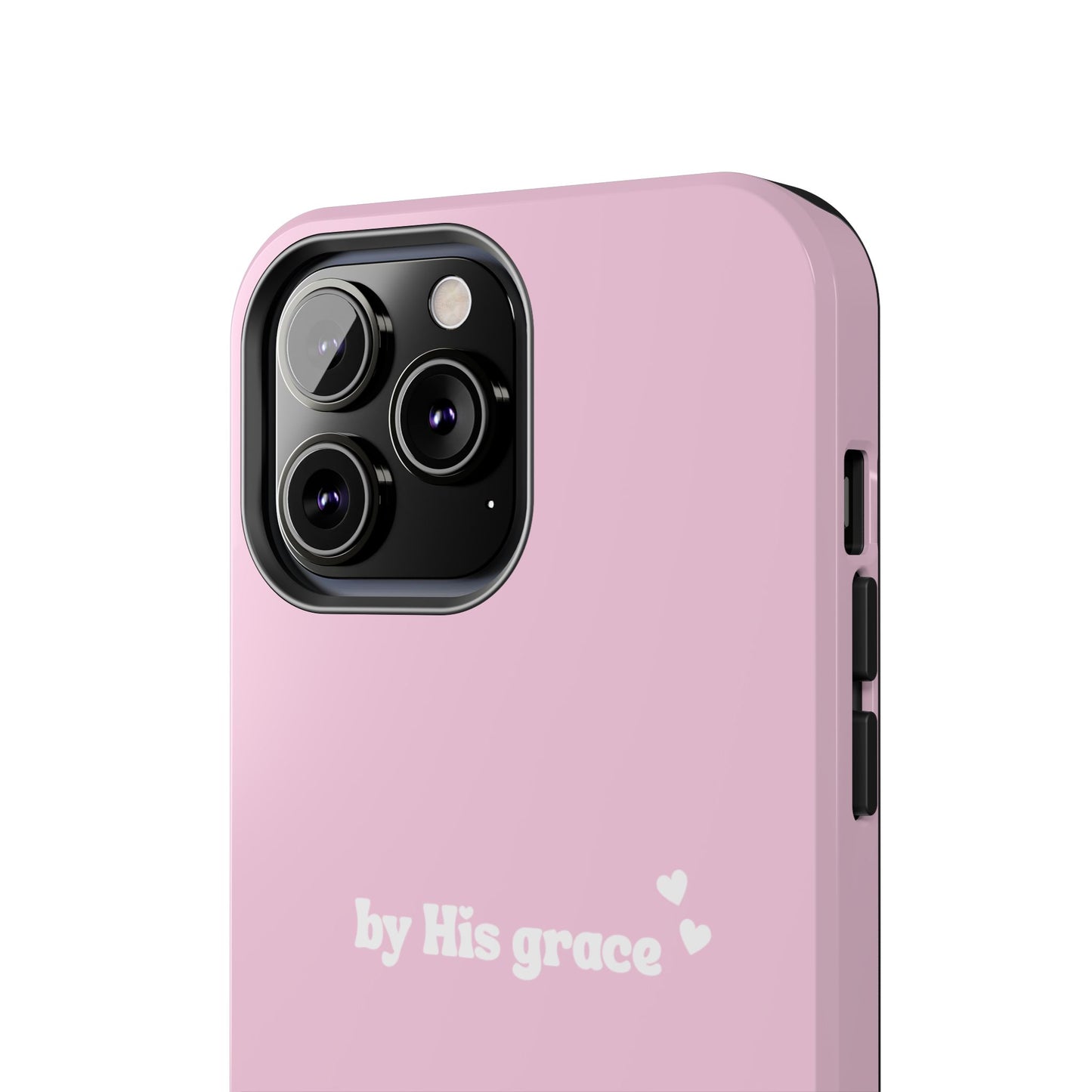 "by His grace" pink