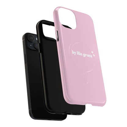 "by His grace" pink MagSafe