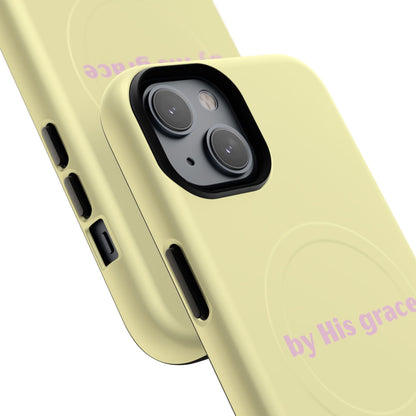 "by His grace" yellow MagSafe