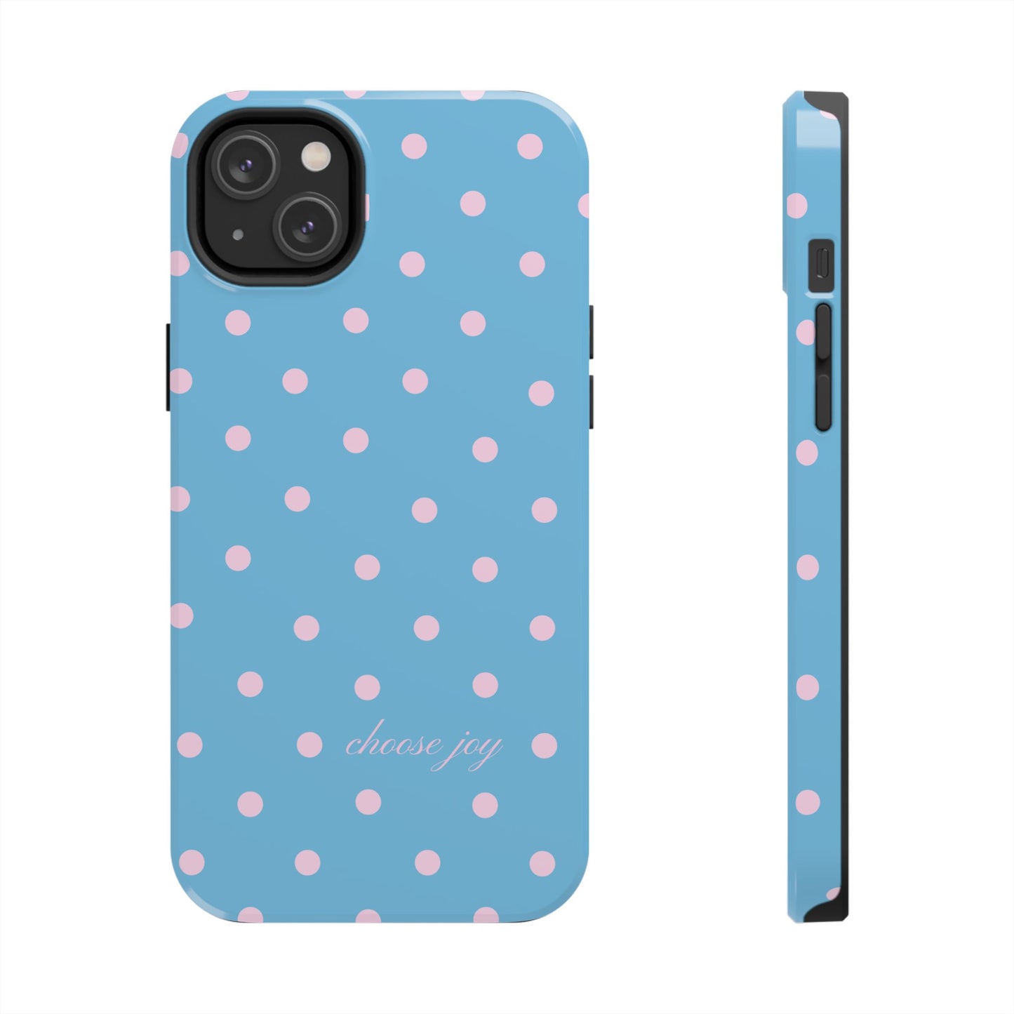 "Choose Joy" Blue & Pink