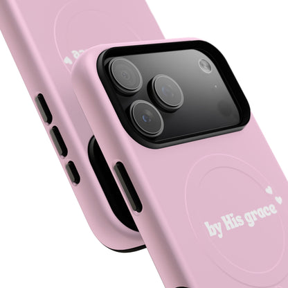 "by His grace" pink MagSafe