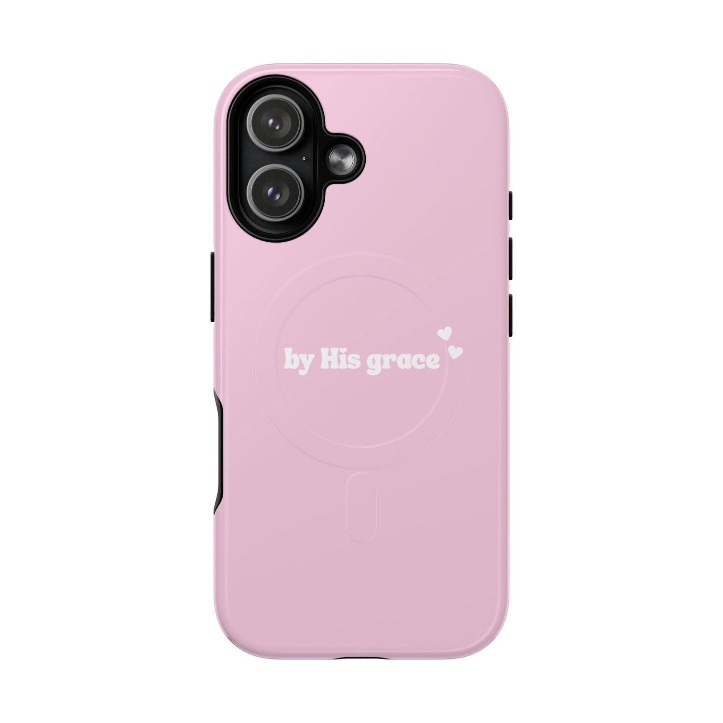 "by His grace" pink MagSafe