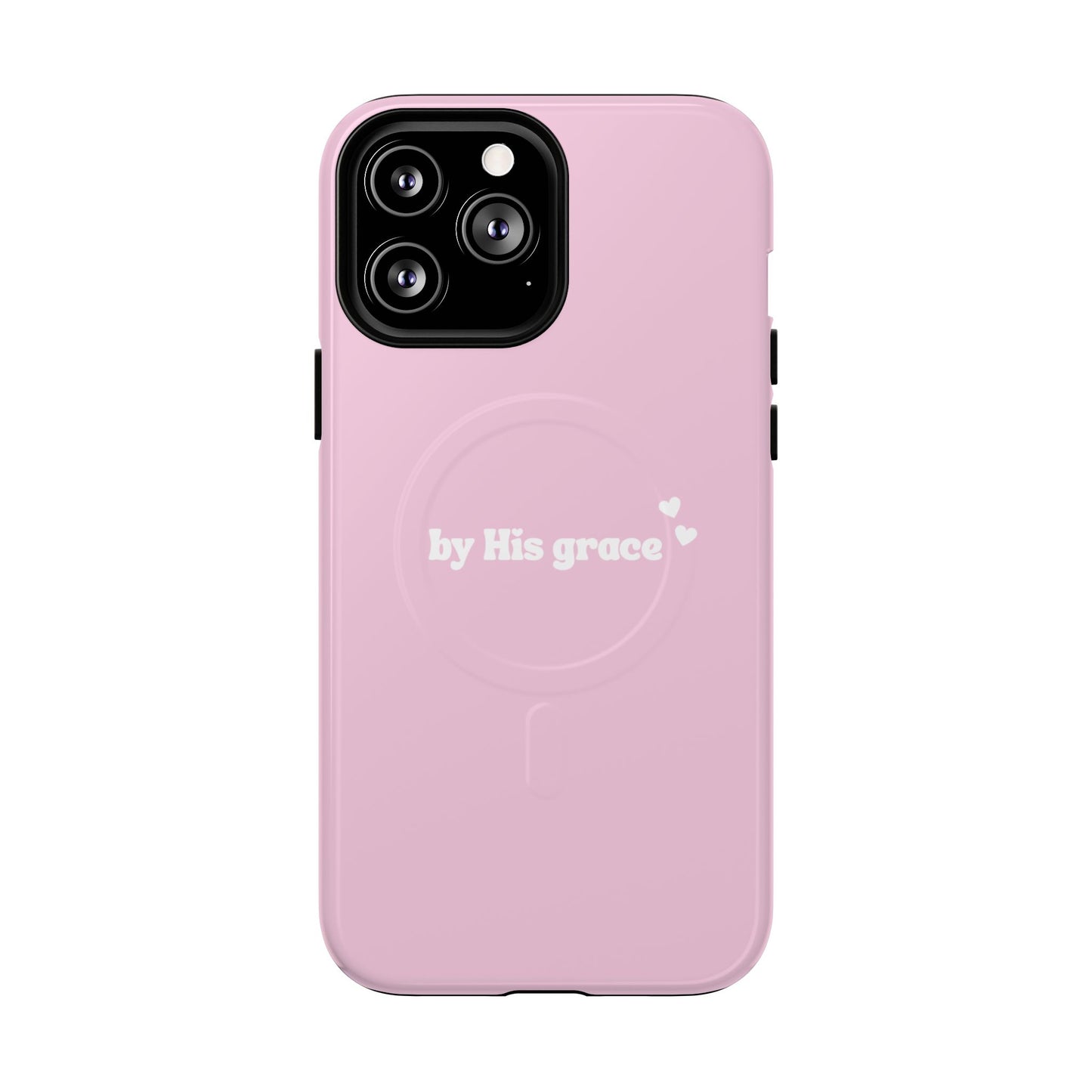 "by His grace" pink MagSafe