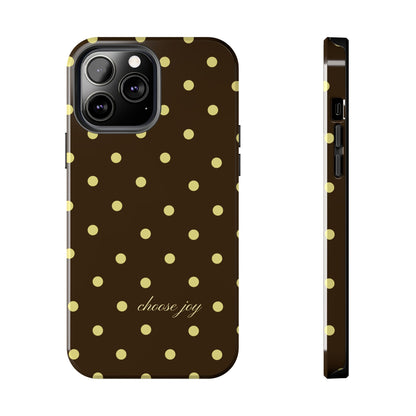 "Choose Joy" Brown & Yellow