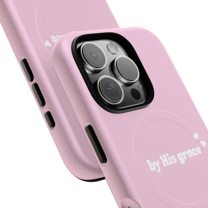 "by His grace" pink MagSafe