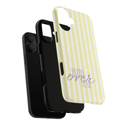 "Faith Over Fear" Purple & Yellow MagSafe
