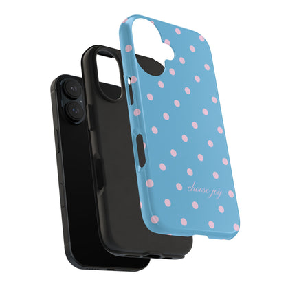 "Choose Joy" Blue & Pink