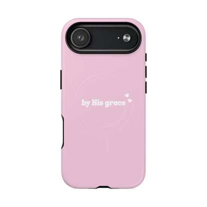 "by His grace" pink MagSafe