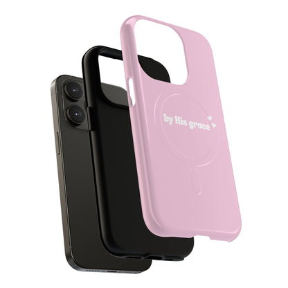 "by His grace" pink MagSafe