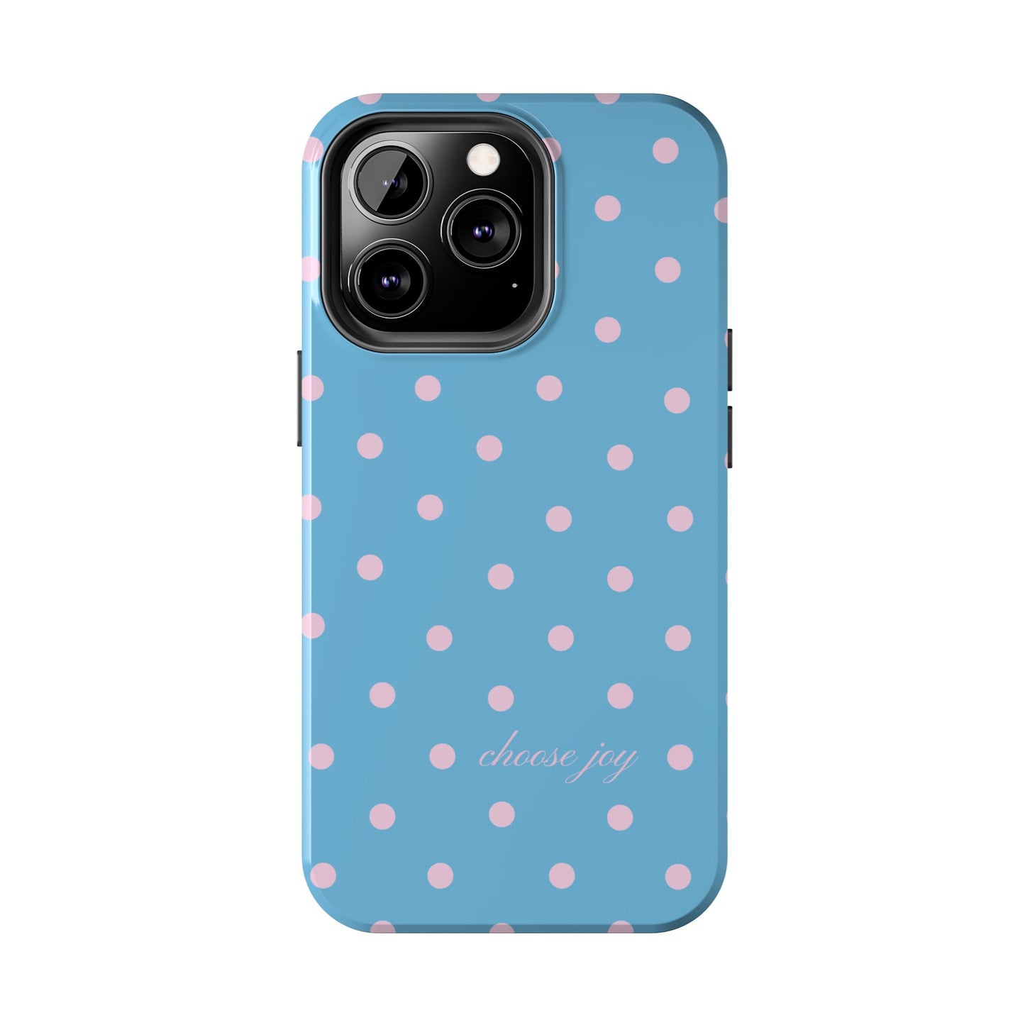 "Choose Joy" Blue & Pink