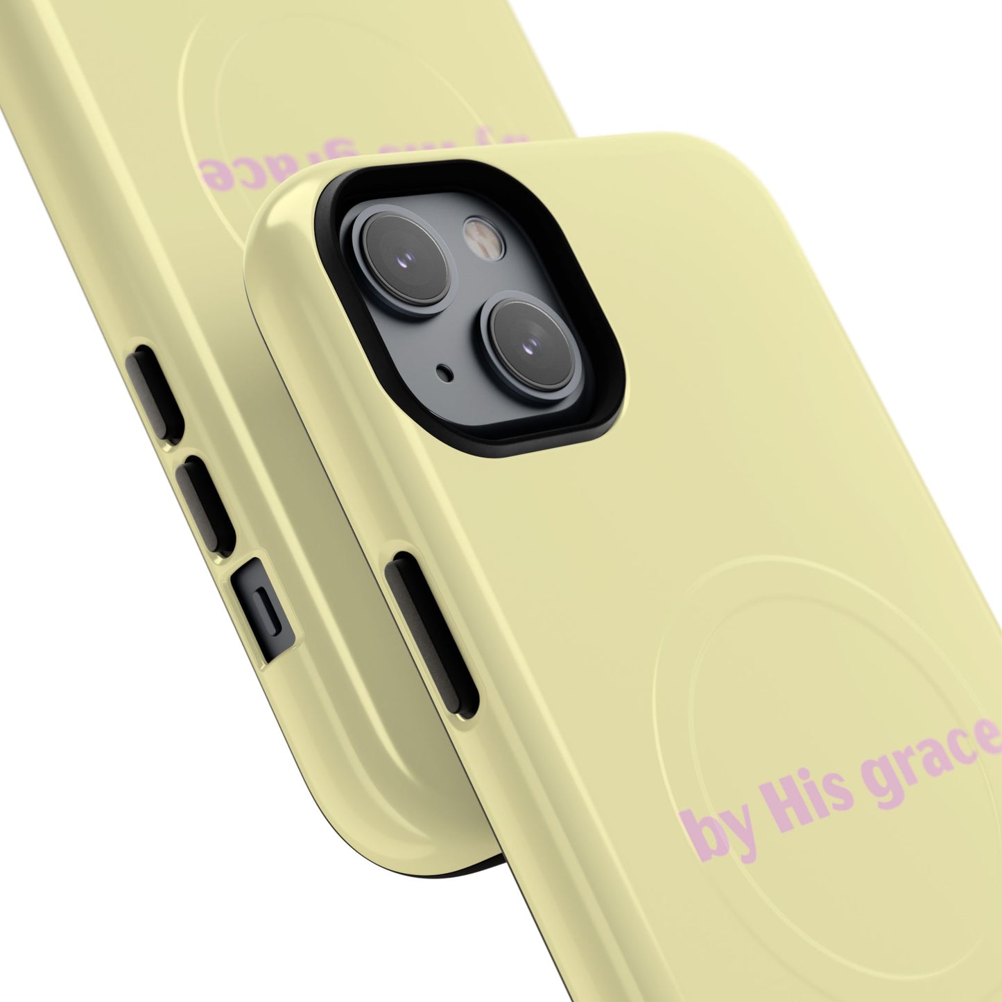 "by His grace" yellow MagSafe