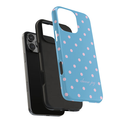 "Choose Joy" Blue & Pink