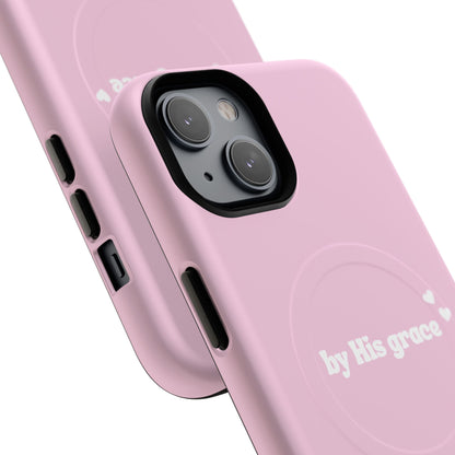 "by His grace" pink MagSafe