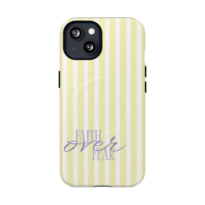 "Faith Over Fear" Purple & Yellow MagSafe