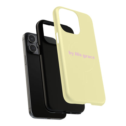 "by His grace" yellow MagSafe