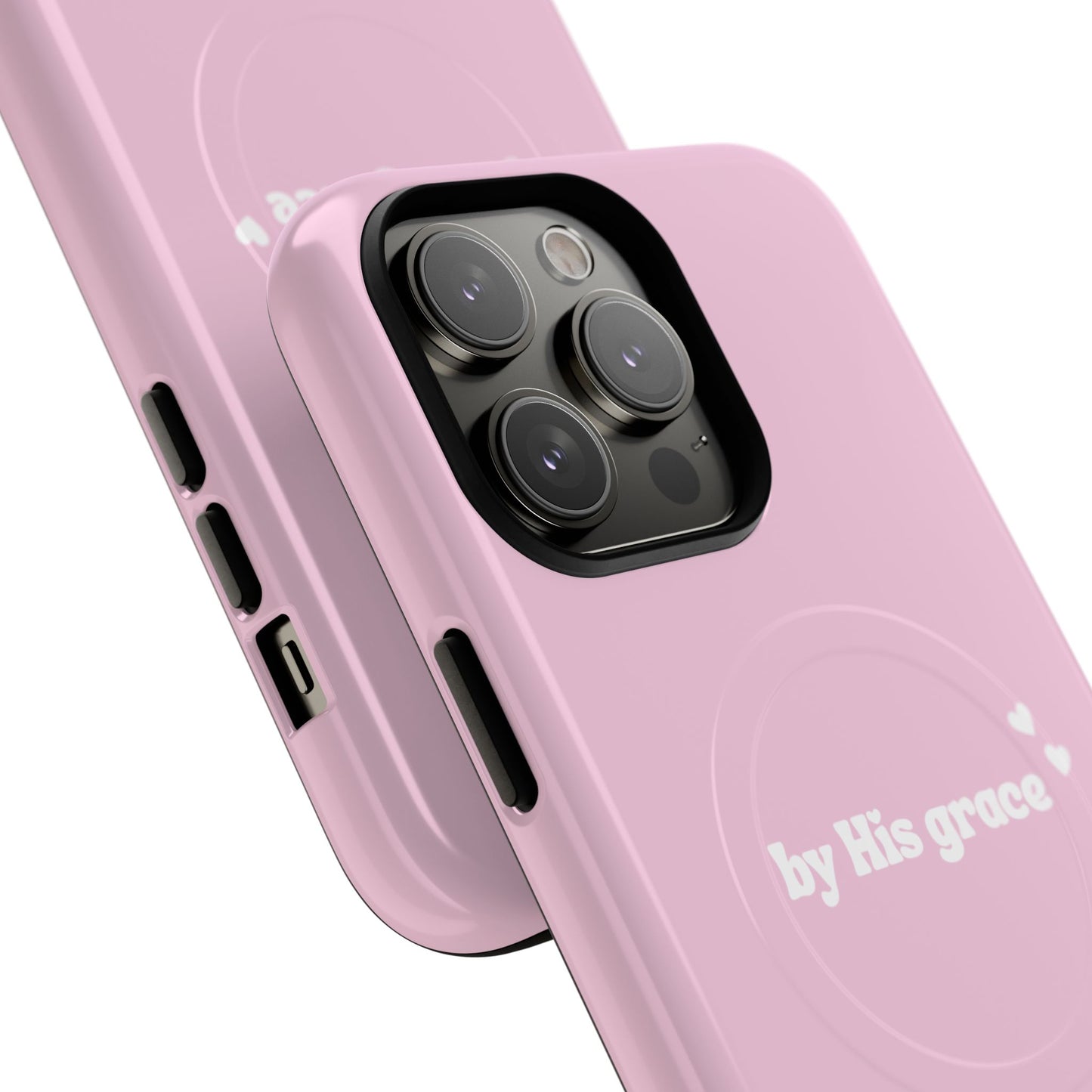 "by His grace" pink MagSafe