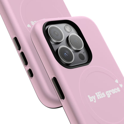 "by His grace" pink MagSafe