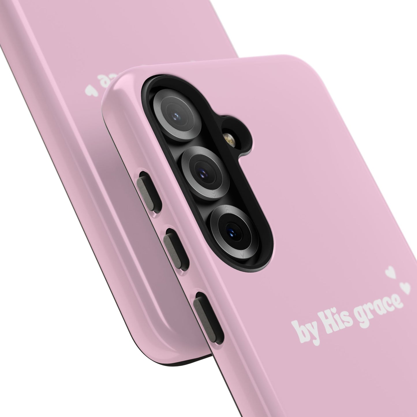 "by His grace" pink