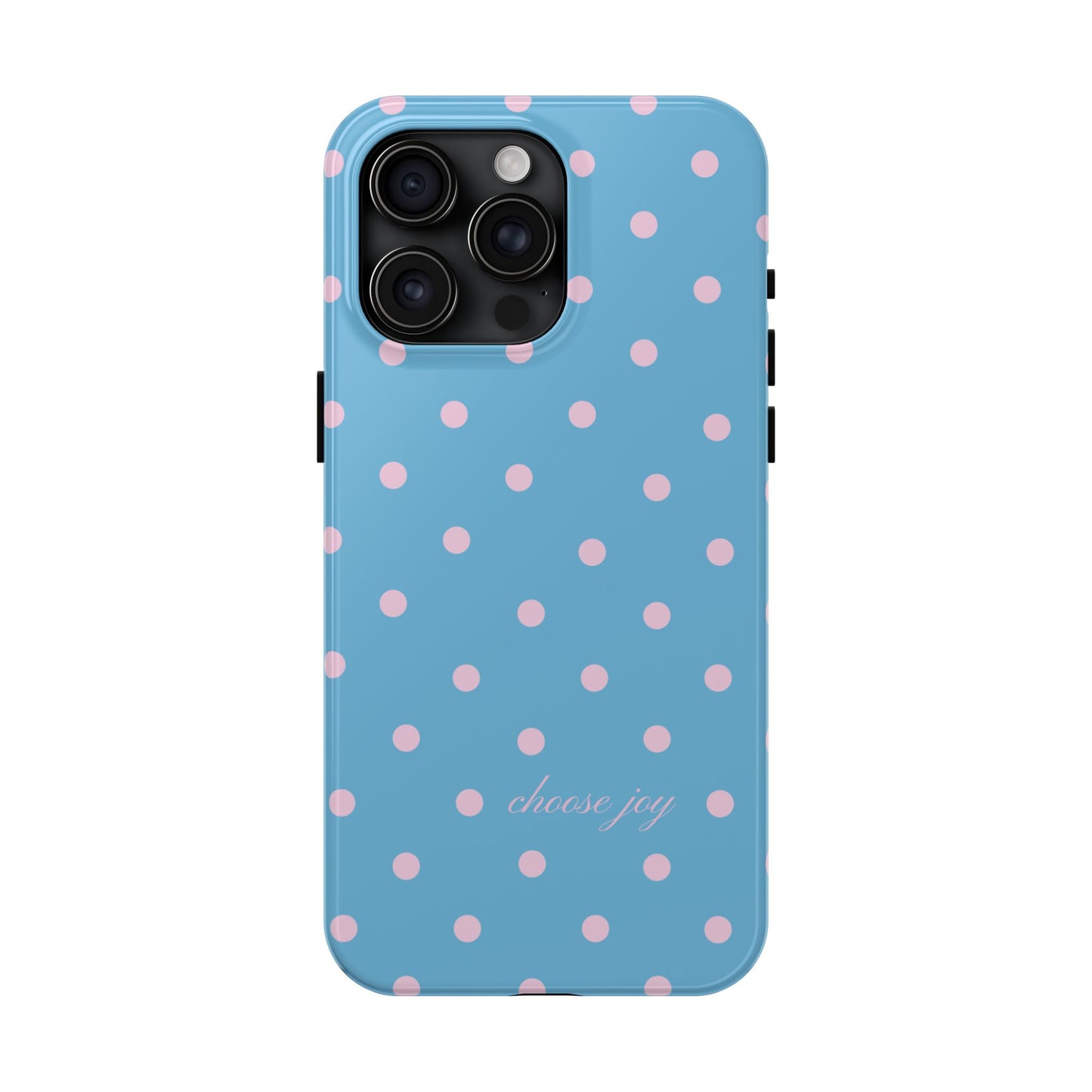 "Choose Joy" Blue & Pink