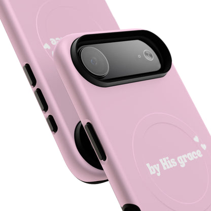 "by His grace" pink MagSafe