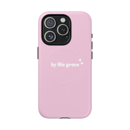 "by His grace" pink MagSafe