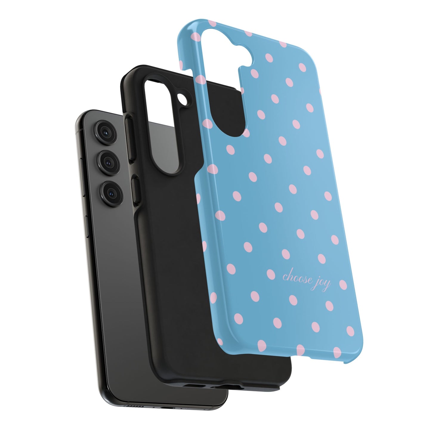 "Choose Joy" Blue & Pink